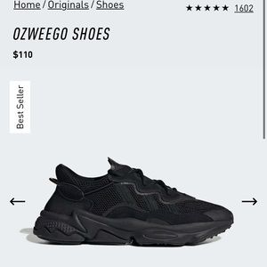 Adidas Ozweego Black Shoes